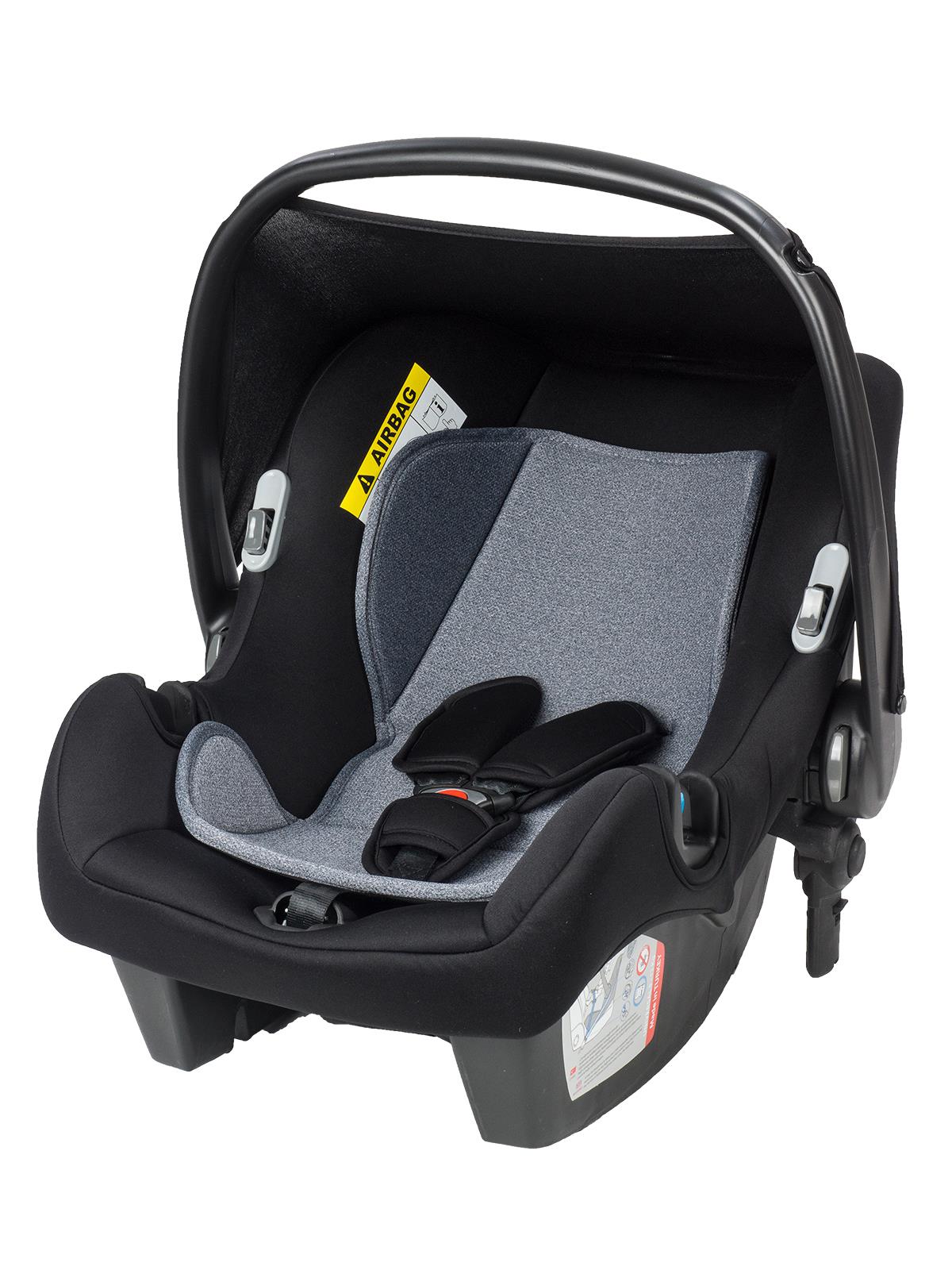 Baby Care Astra Safe Trio Travel Sistem Bebek Arabası Siyah Şase Gri