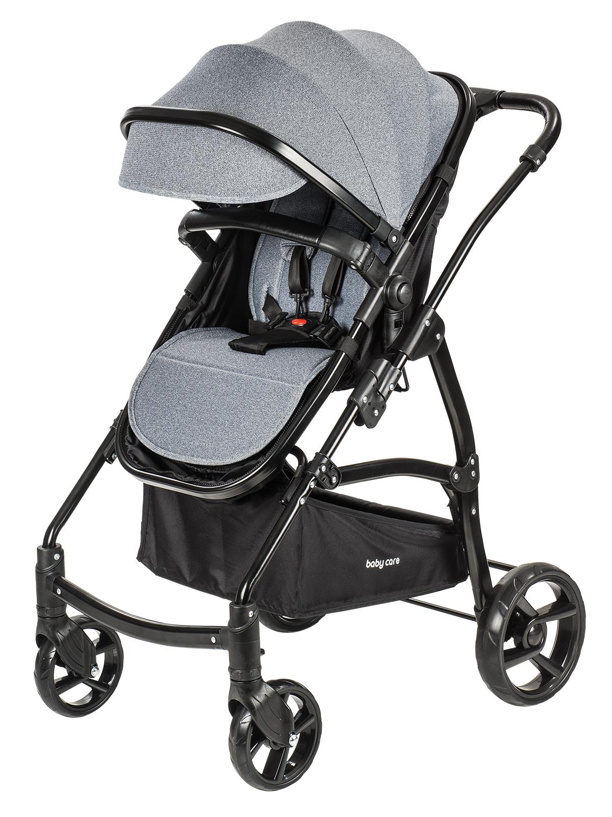 Baby Care Astra Safe Trio Travel Sistem Bebek Arabası Siyah Şase Gri