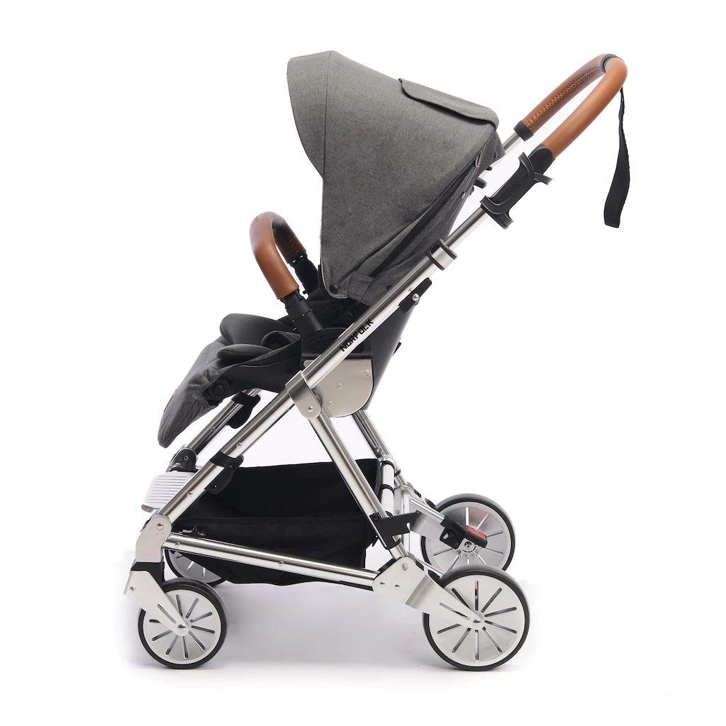 Norfolk Baby Prelude Special Edition Air Luxury Çift Yönlü Bebek Arabası Gri