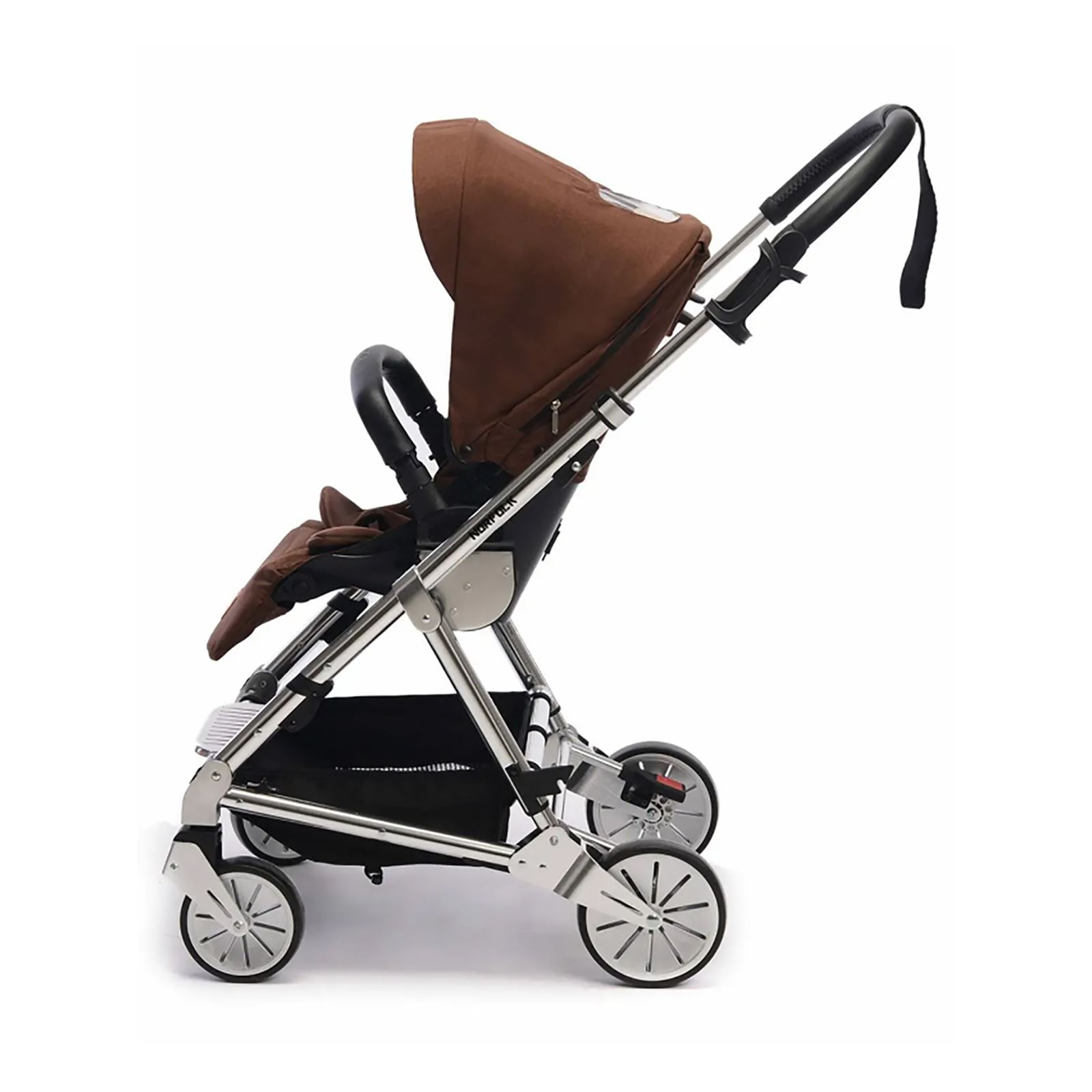 Norfolk Baby Prelude Special Edition Air Luxury Çift Yönlü Bebek Arabası Kahverengi