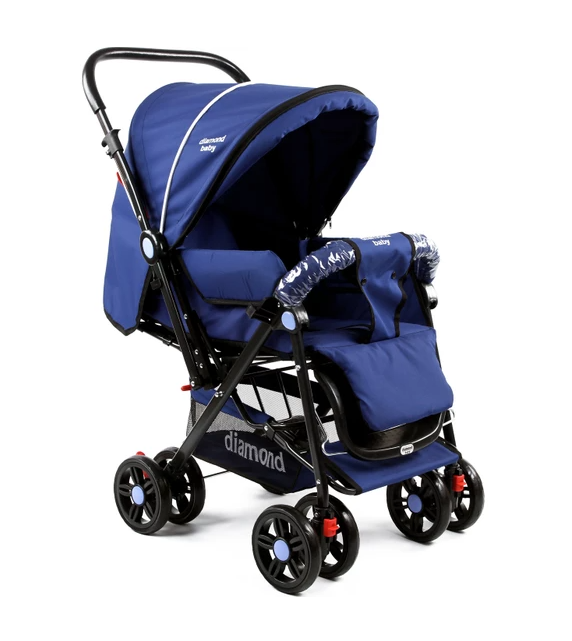 Dıamond Baby P101 Çift Yönlü Bebek Arabası Mavi