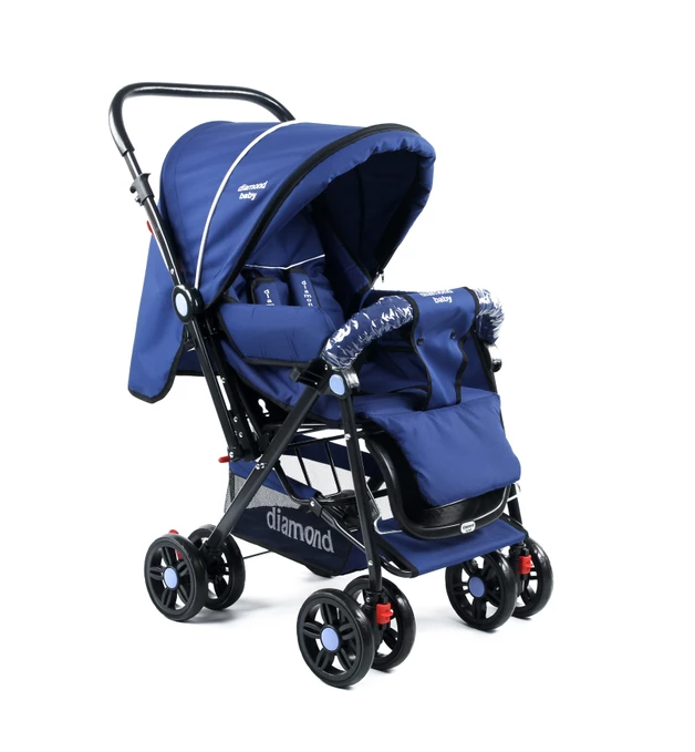 Dıamond Baby P101 Çift Yönlü Bebek Arabası Mavi