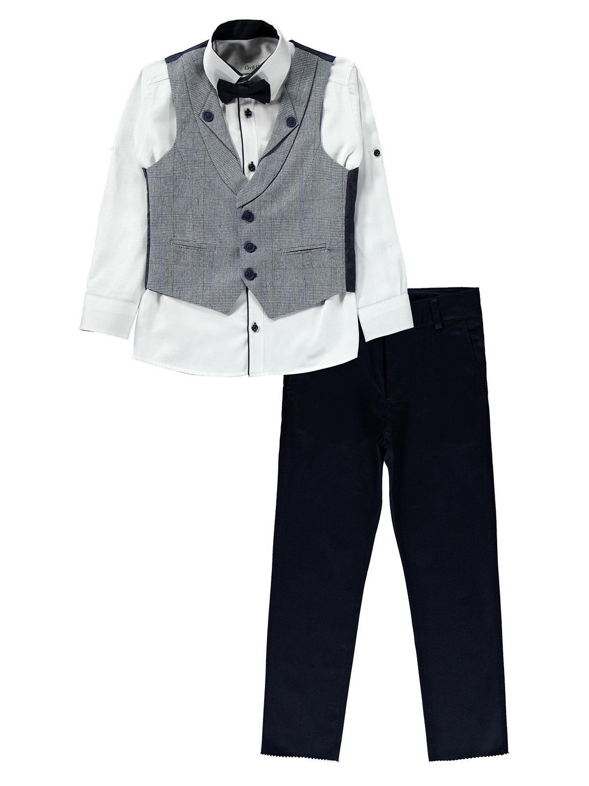 Civil Class Erkek Çocuk Takım Elbise 10-13 Yaş Lacivert