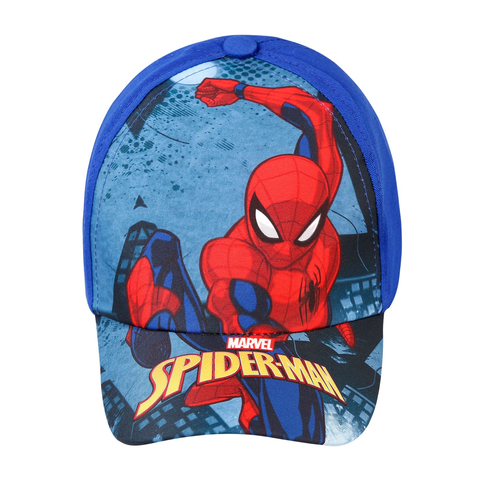 Spiderman Erkek Çocuk Şapka 4-8 Yaş Saks Mavisi