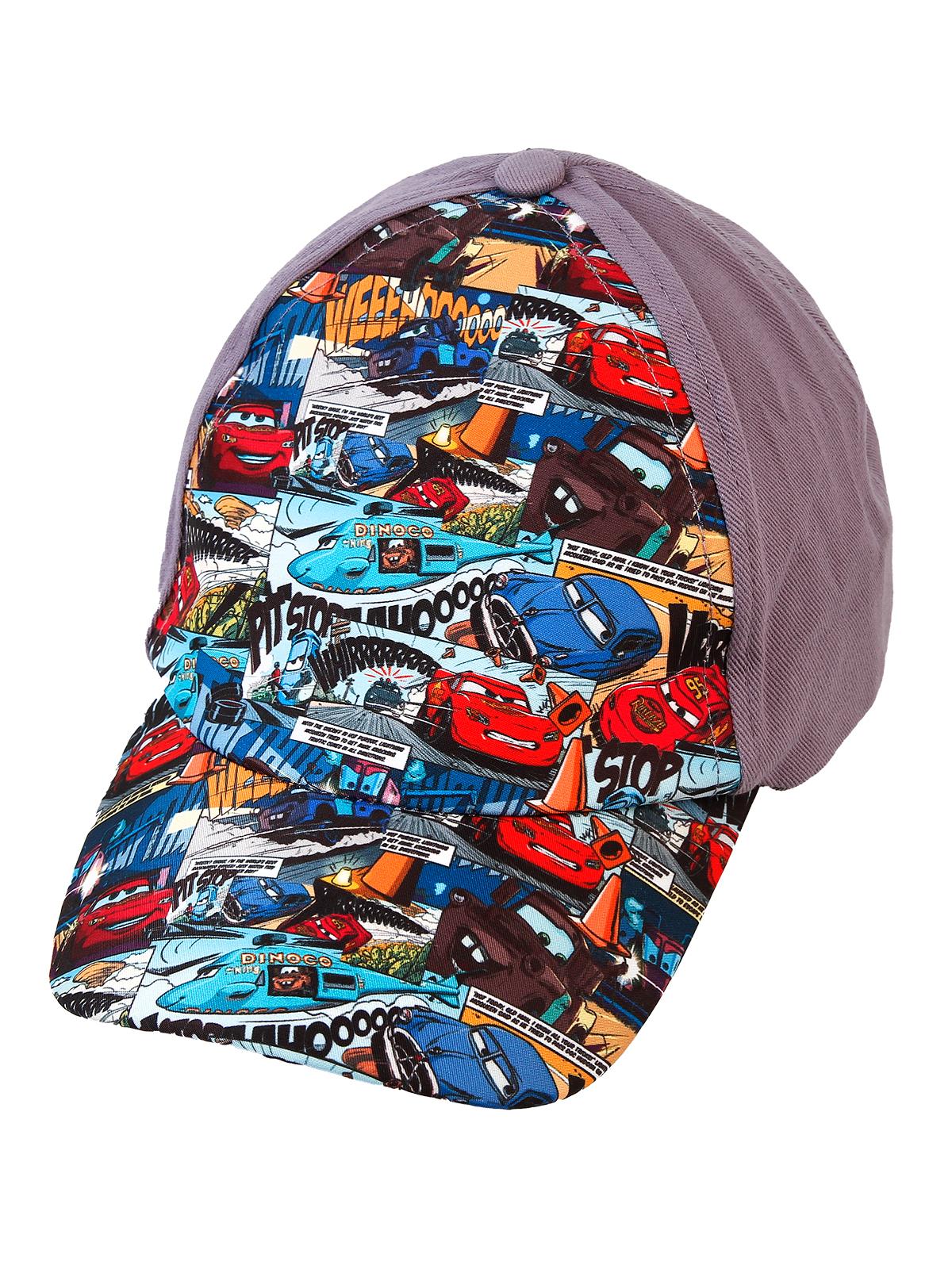 Cars Erkek Çocuk Şapka 4-8 Yaş Gri