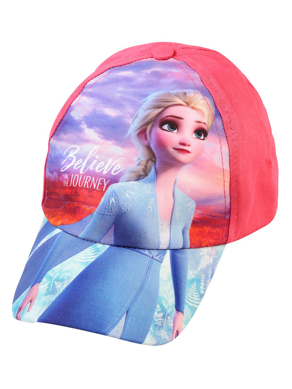 Frozen Kız Çocuk Şapka 4-8 Yaş Fuşya