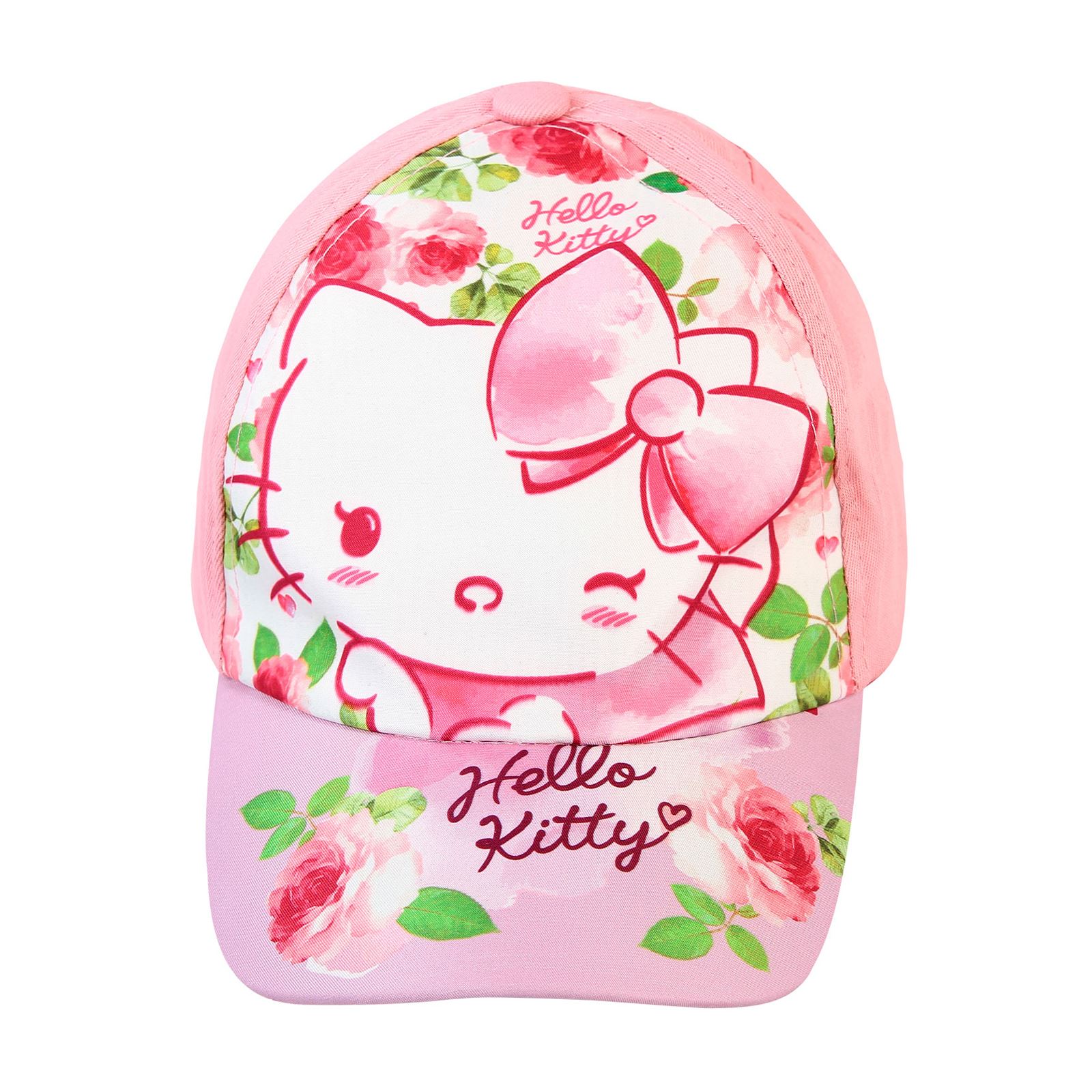 Hello Kitty Kız Çocuk Şapka 4-8 Yaş Pembe