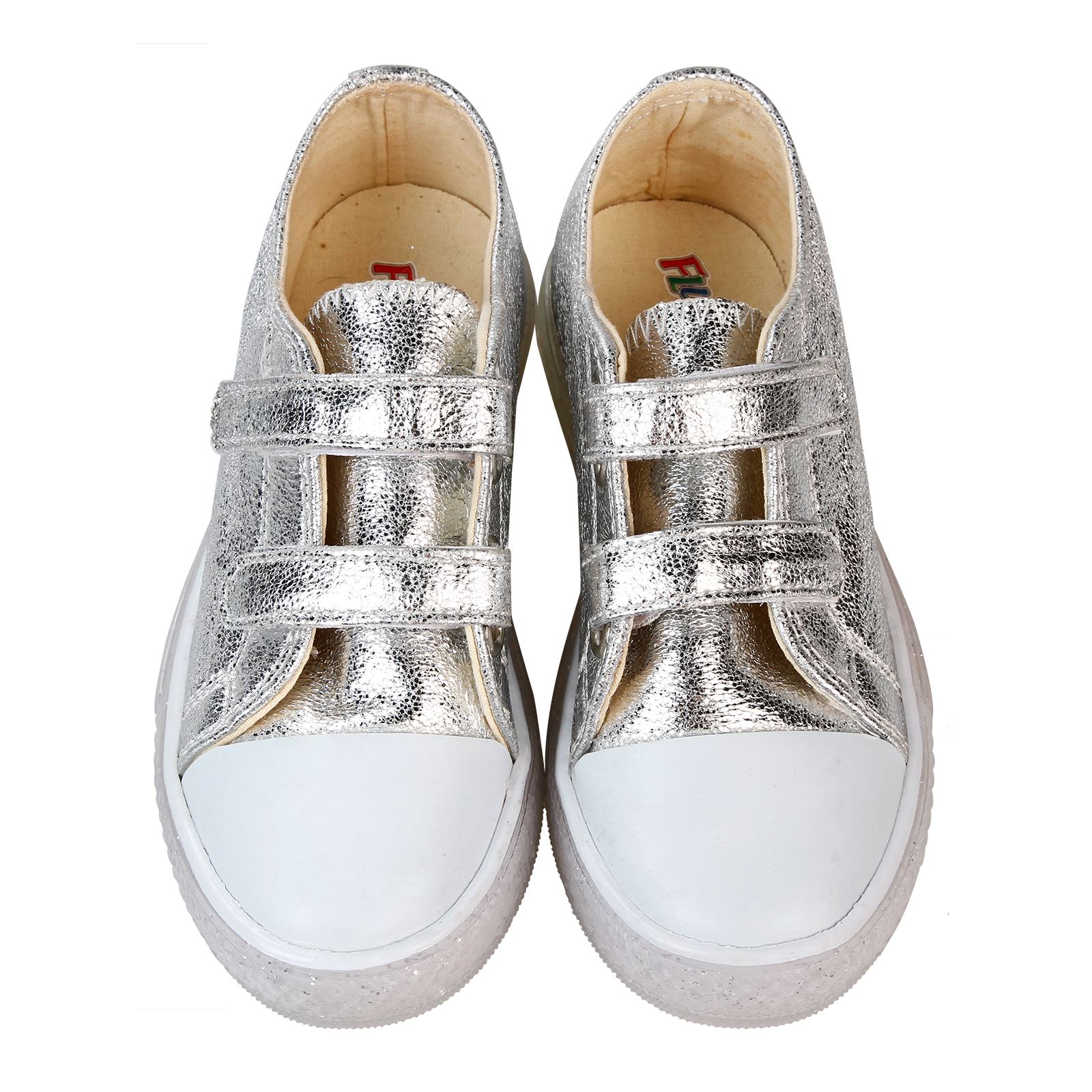 Flubber Kız Çocuk Spor Ayakkabı 26-30 Numara Gümüş