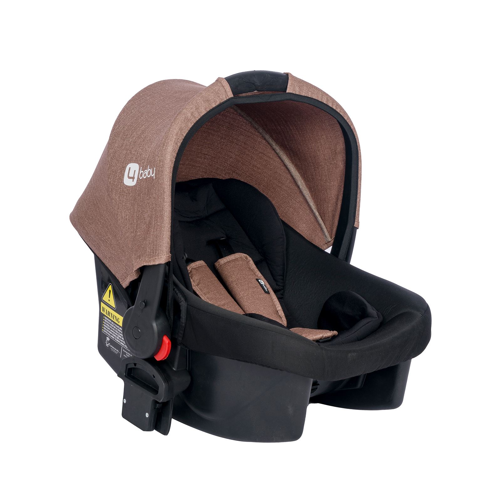 4 Baby Bagi Travel Sistem Bebek Arabası Kahverengi