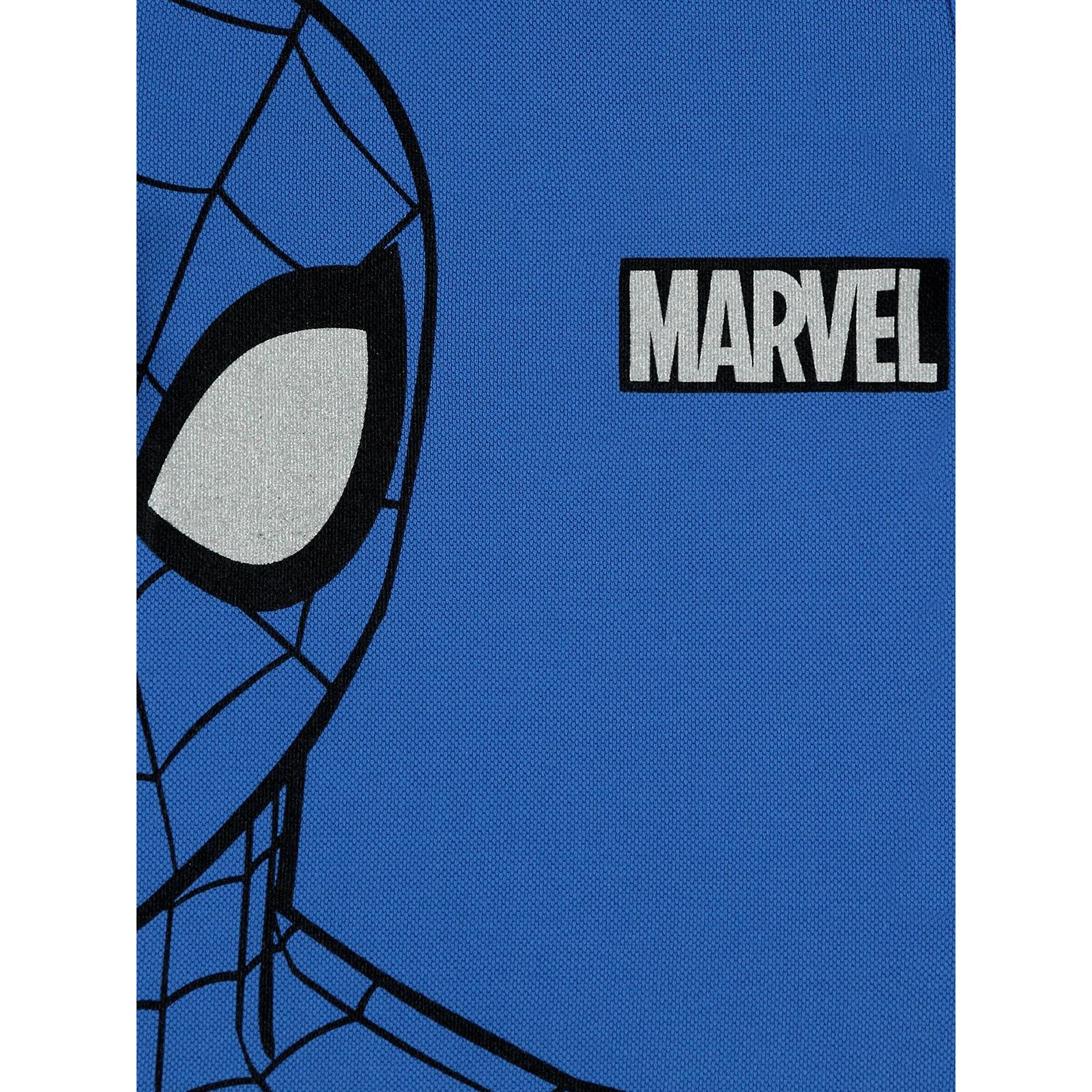 Spiderman Erkek Çocuk Tişört 2-7 Yaş Saks Mavisi