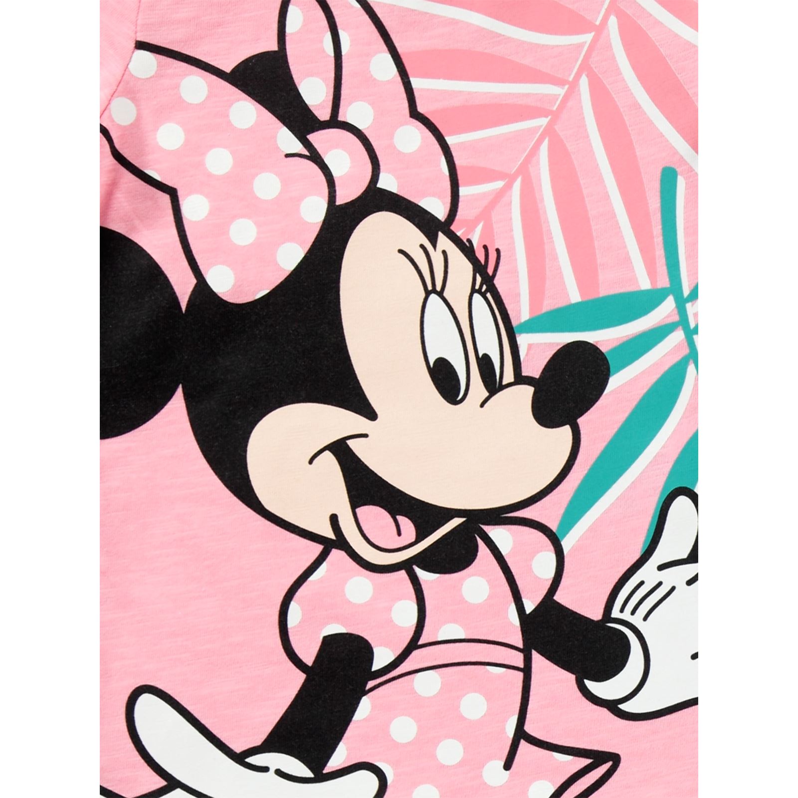 Minnie Mouse Kız Çocuk Pijama Takımı 2-8 Yaş Pembe