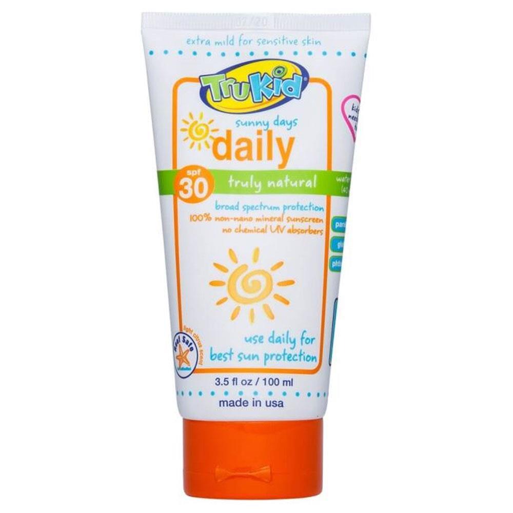 Trukid Sunny Days Daily - Güneş Koruyucu Krem SPF30+ 100 ml %100 Natural
