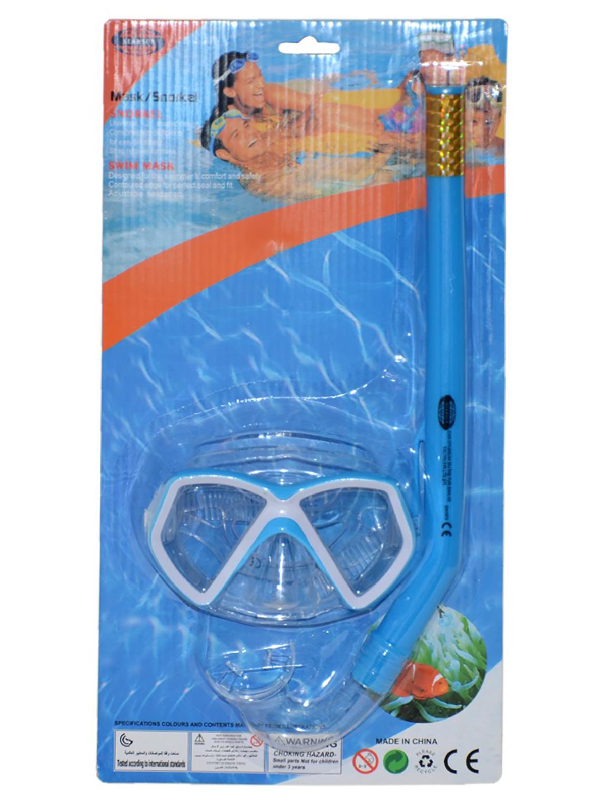 Can Oyuncak Deniz Gözlüğü ve Şnorkel Set Mavi