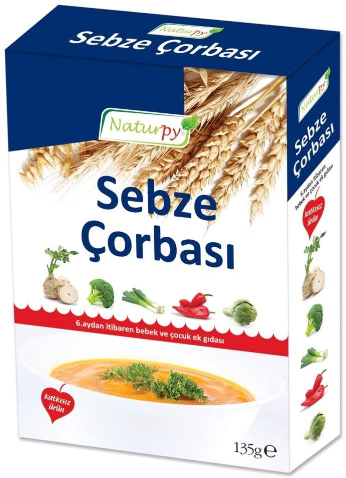 Naturpy Bebekler için Sebze Çorbası 135 gr