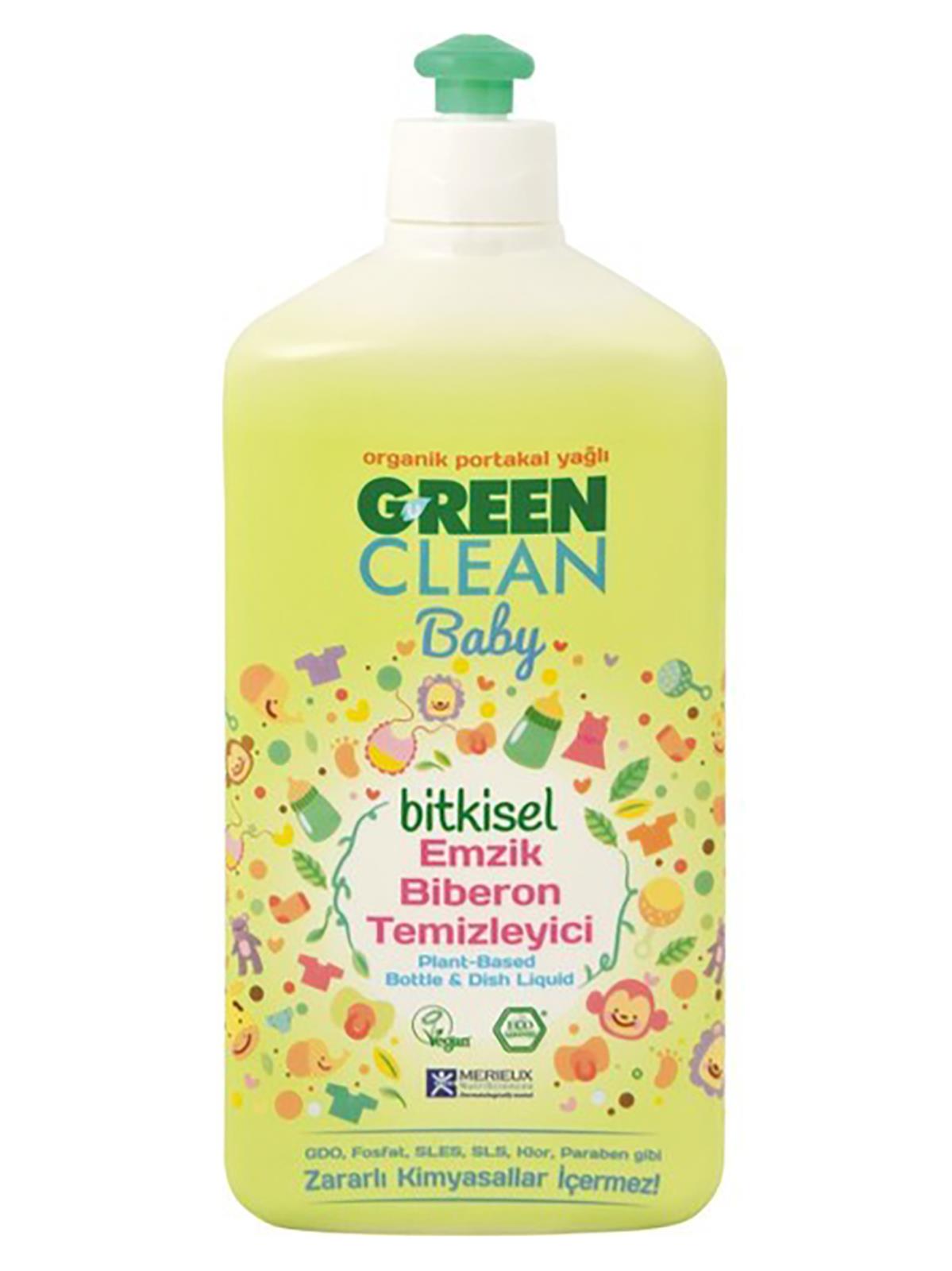 U Green Clean Baby Bitkisel Emzik Biberon Temizleyici 500 ml