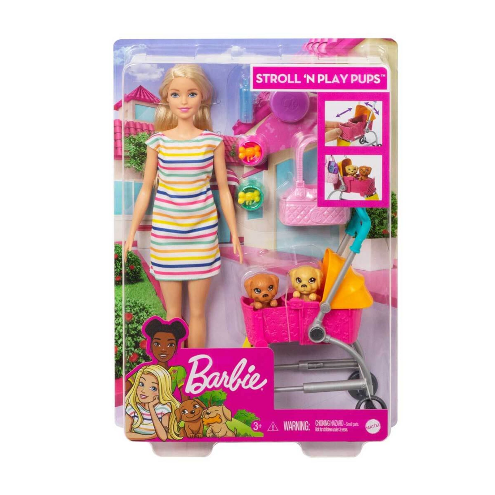 Barbie Ve Köpekleri Geziyor Oyun Seti
