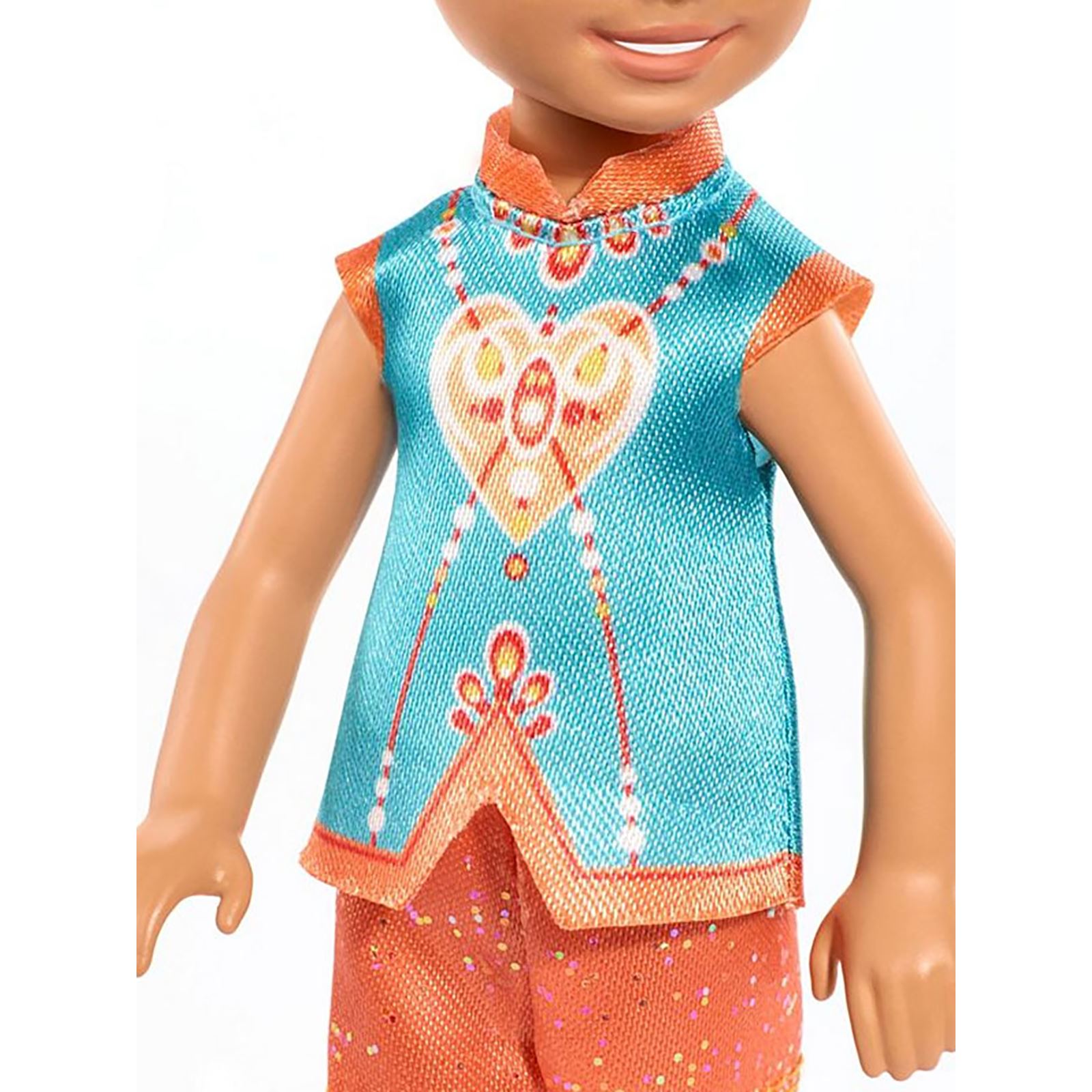 Barbie Dreamtopıa Chelsea Prens Bebekler Turuncu
