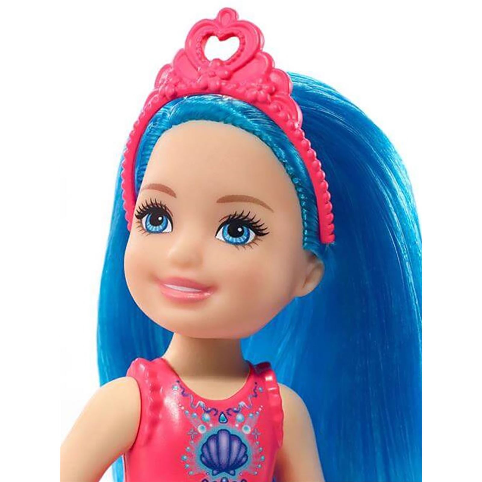 Barbie Dreamtopıa Chelsea Prenses Bebekler Mavi
