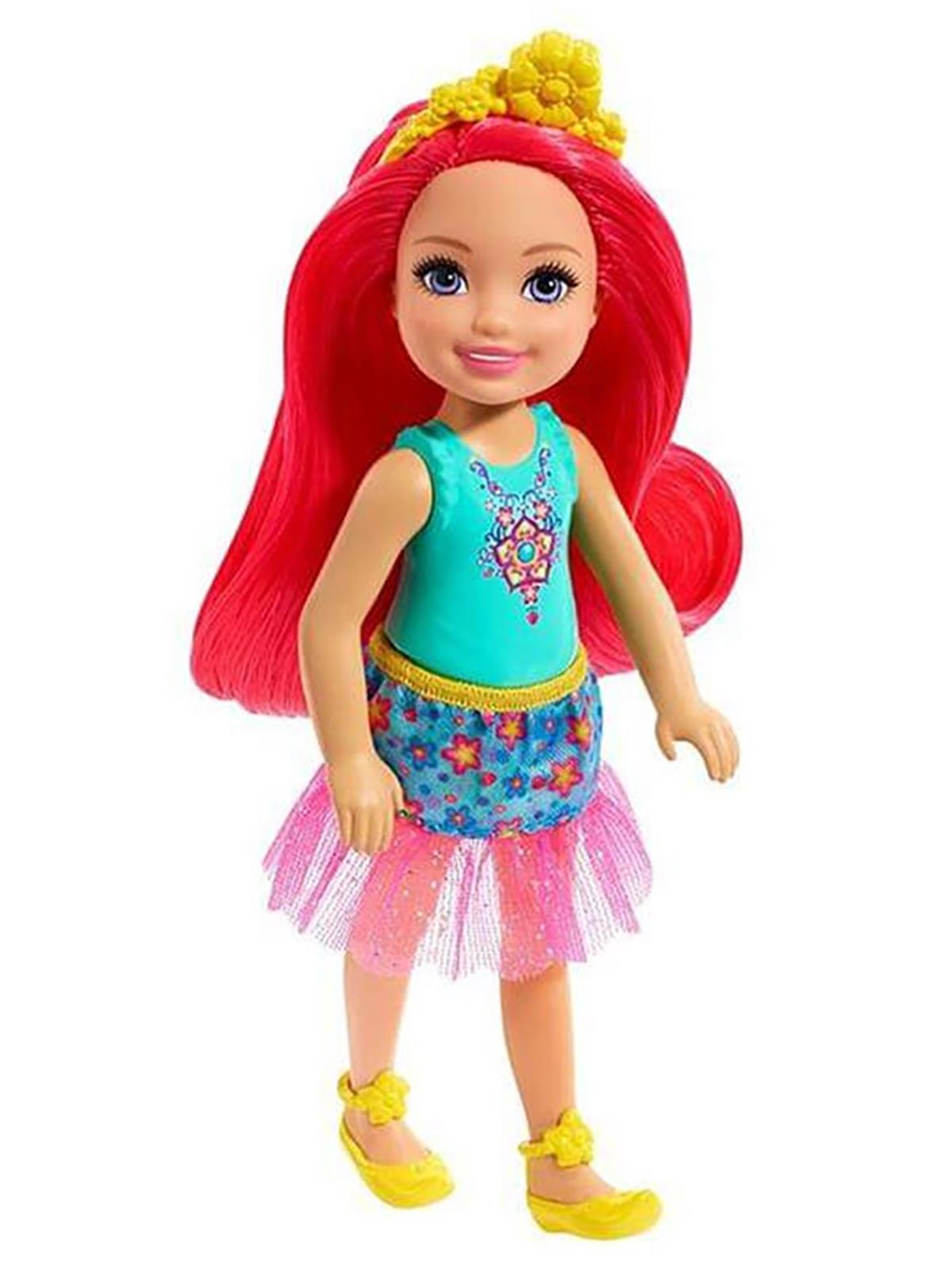Barbie Dreamtopıa Chelsea Prenses Bebekler Narçiçeği