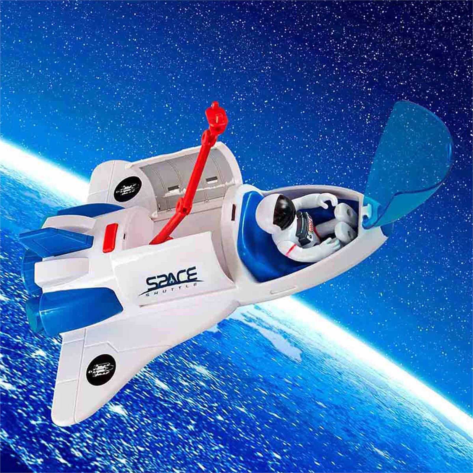 Playmid Astro Venture Sesli Ve Işıklı Uzay Mekiği Beyaz
