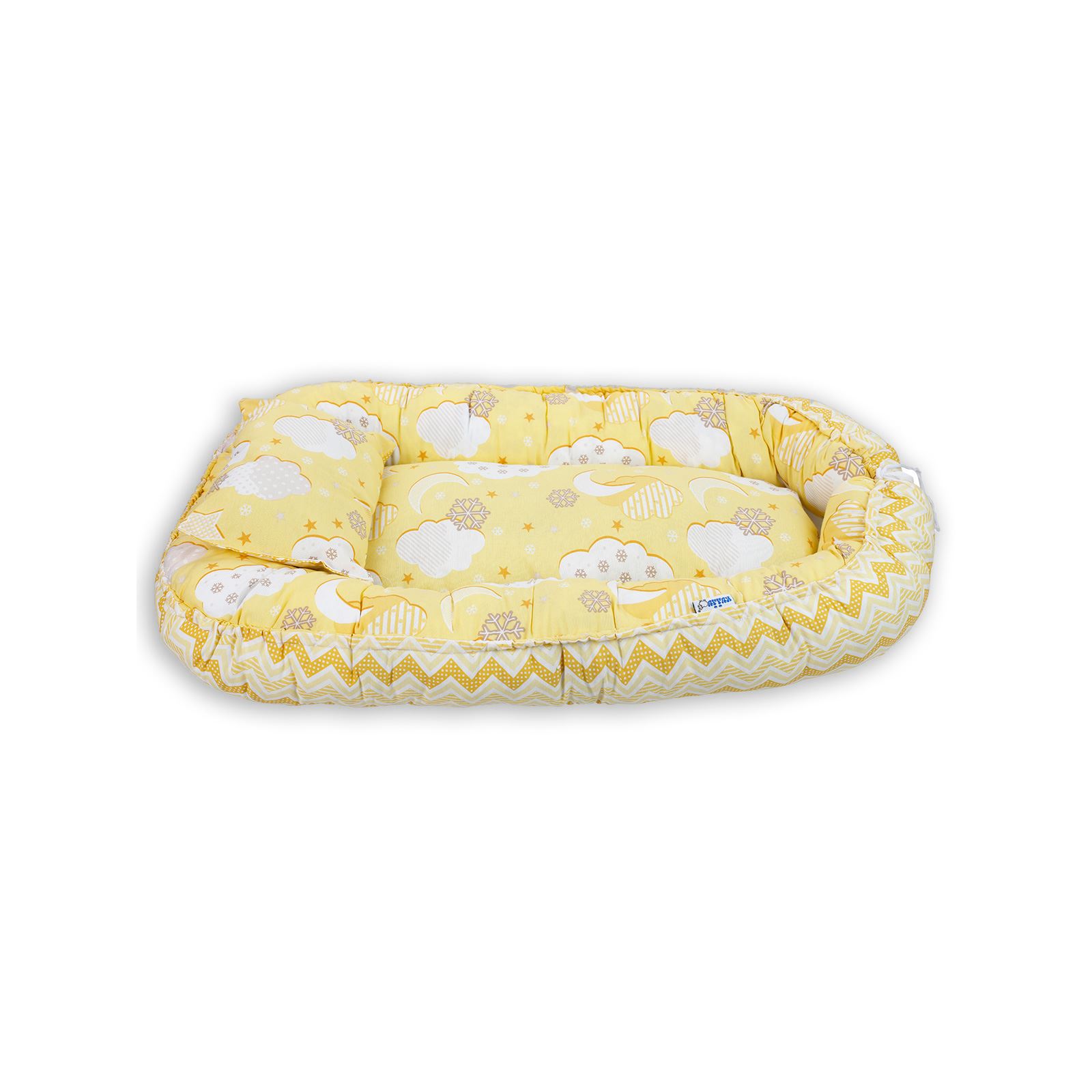 Kujju Babynest Bebek Uyku Yatağı 45x70 cm Sarı