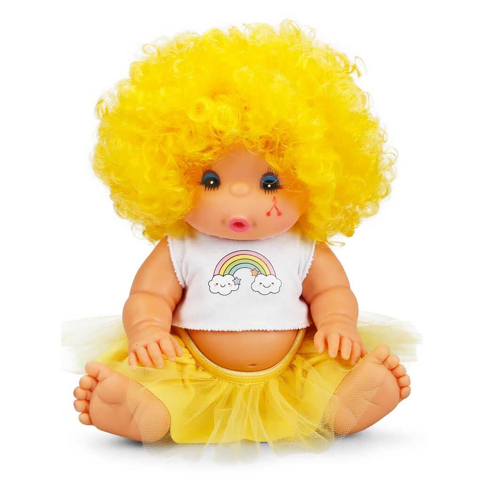 Sunman Abc Afro Kıvırcık Saçlı Bebek 23 Cm Sarı