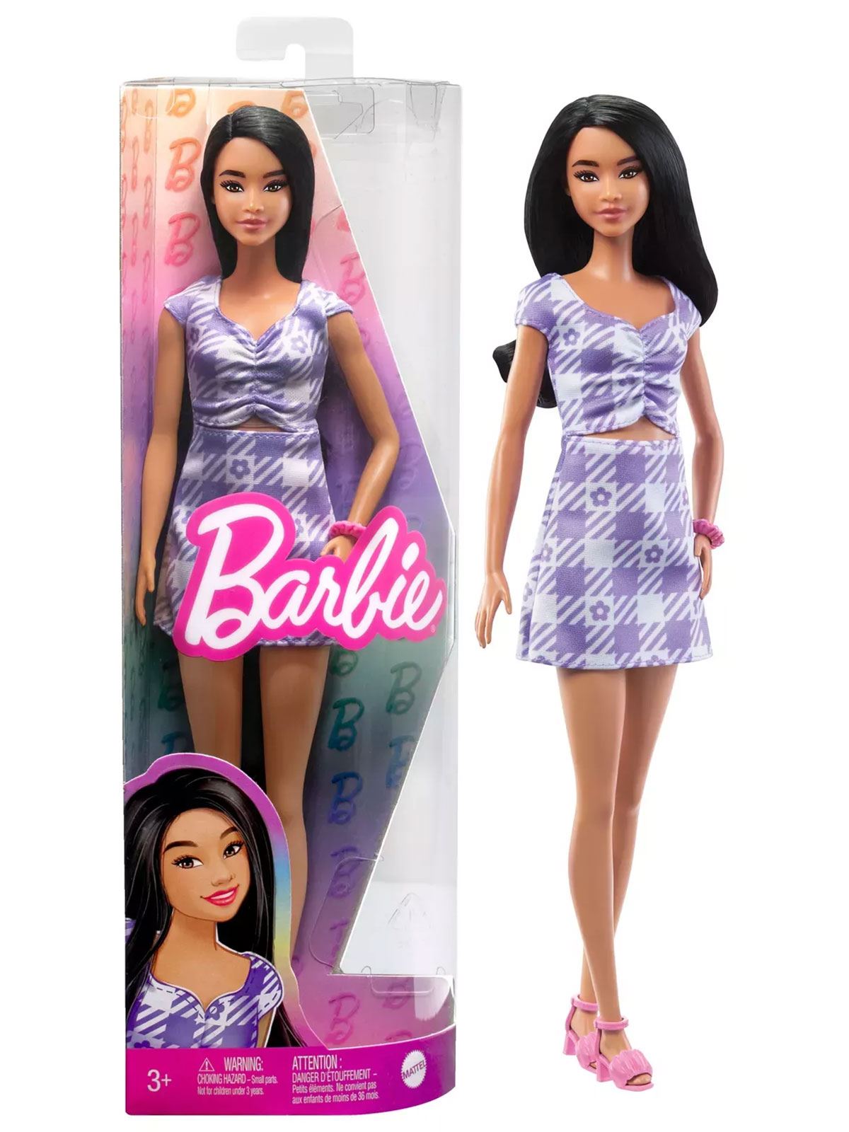 Barbie Fashionistas Büyüleyici Parti Bebekleri Lila