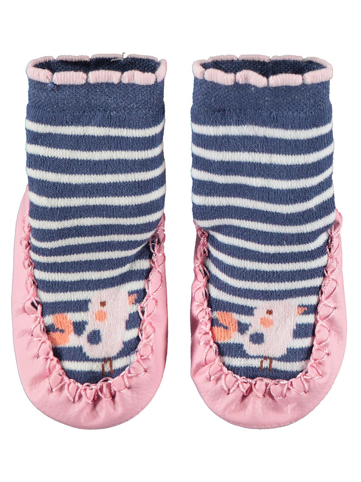 Civil Baby Kız Bebek Çarık Çorap 16-19 Numara 