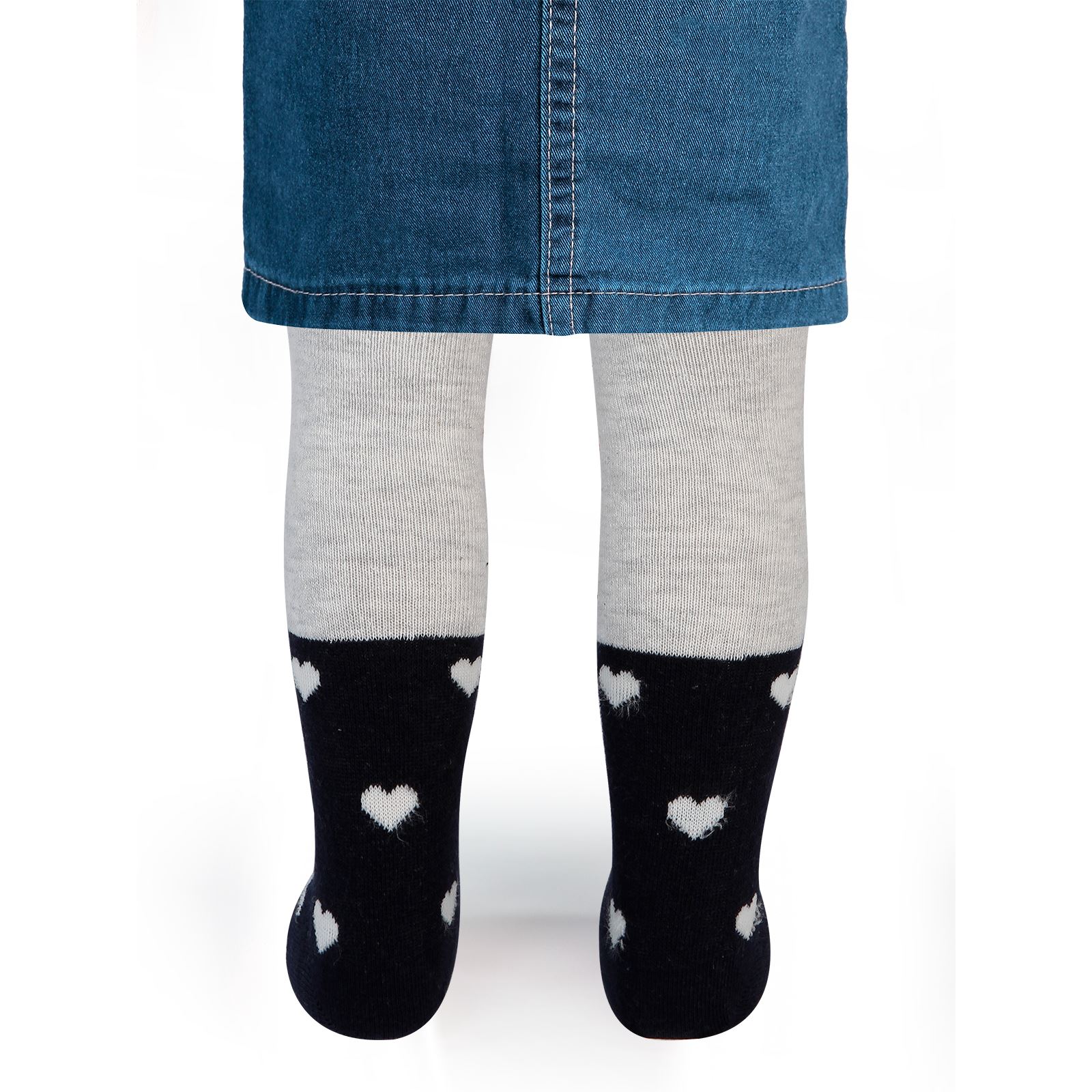 Civil Baby Kız Bebek Külotlu Çorap 0-12 Ay Lacivert