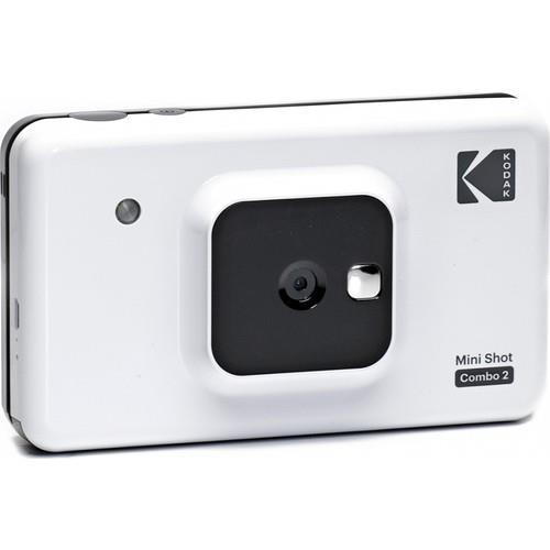 Kodak Mini Shot Combo 2/C210 - Anında Baskı Dijital Fotoğraf Makinesi Beyaz (ICRG-230 Hediyeli)