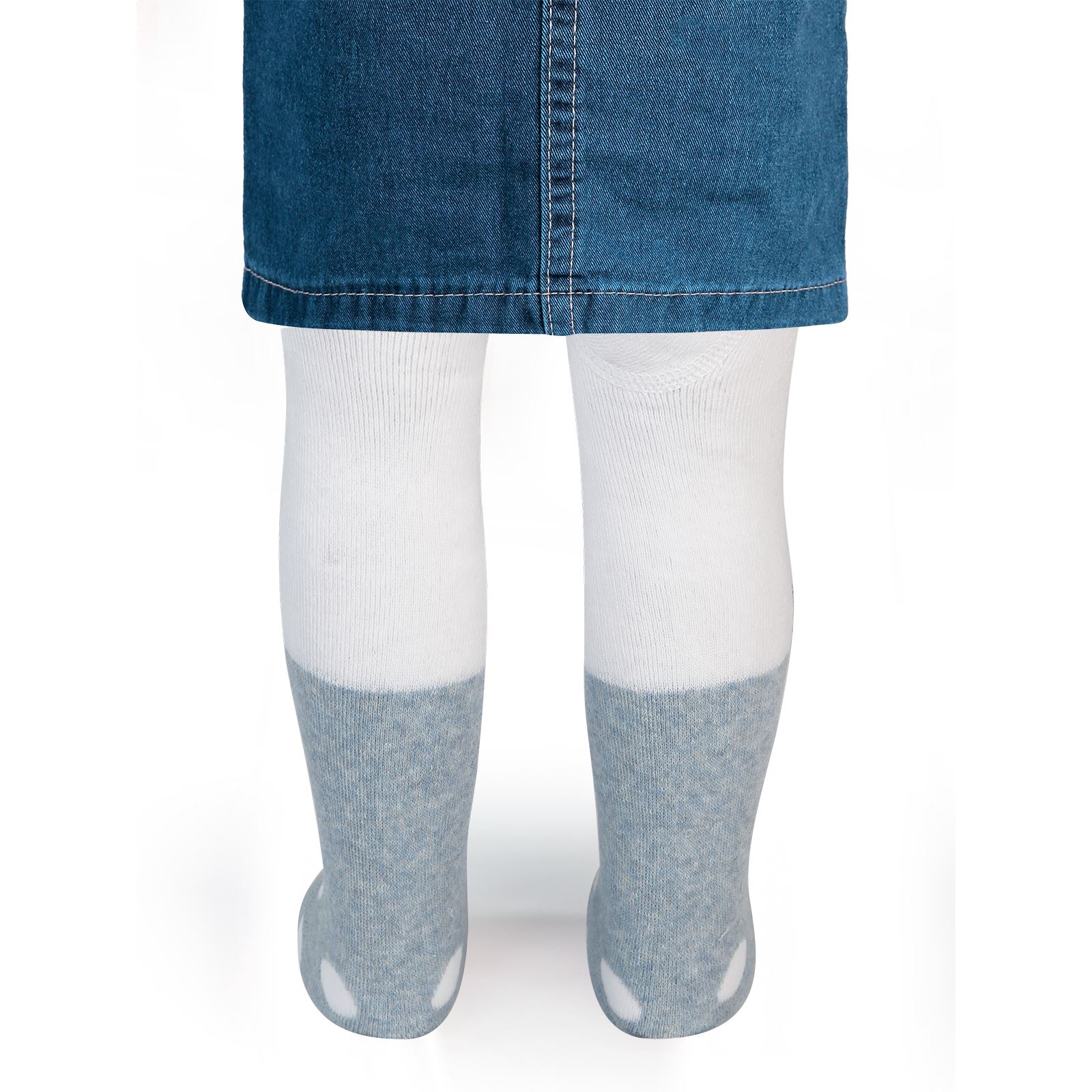Civil Baby Kız Bebek Havlu Külotlu Çorap 0-12 Ay Mavi