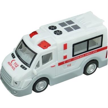 Birlik Oyuncak Sürtmeli Ambulans 