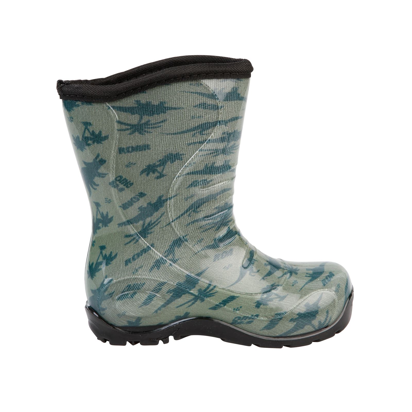 Boots Erkek Çocuk Dinazor Desenli Yağmur Çizmesi 24-28 Numara Haki
