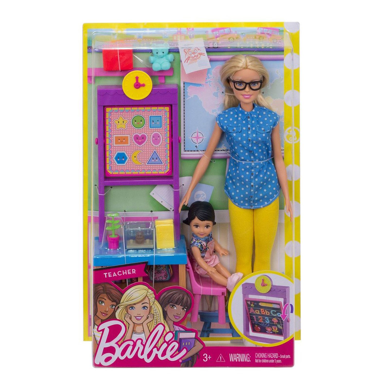 Barbie Sınıf Öğretmeni Oyun Seti FJB29