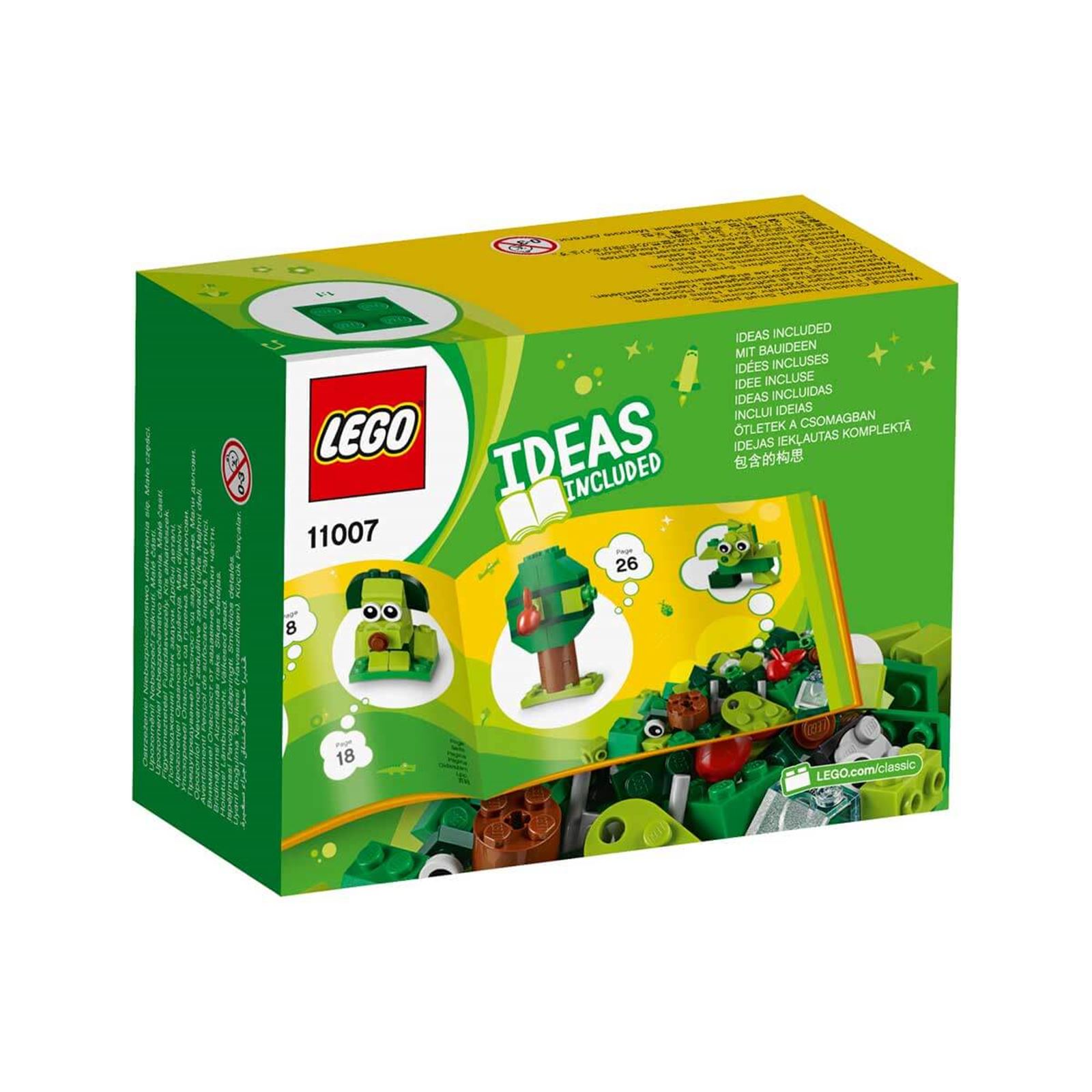 LEGO® Classic Yaratıcı Yeşil Yapım Parçaları