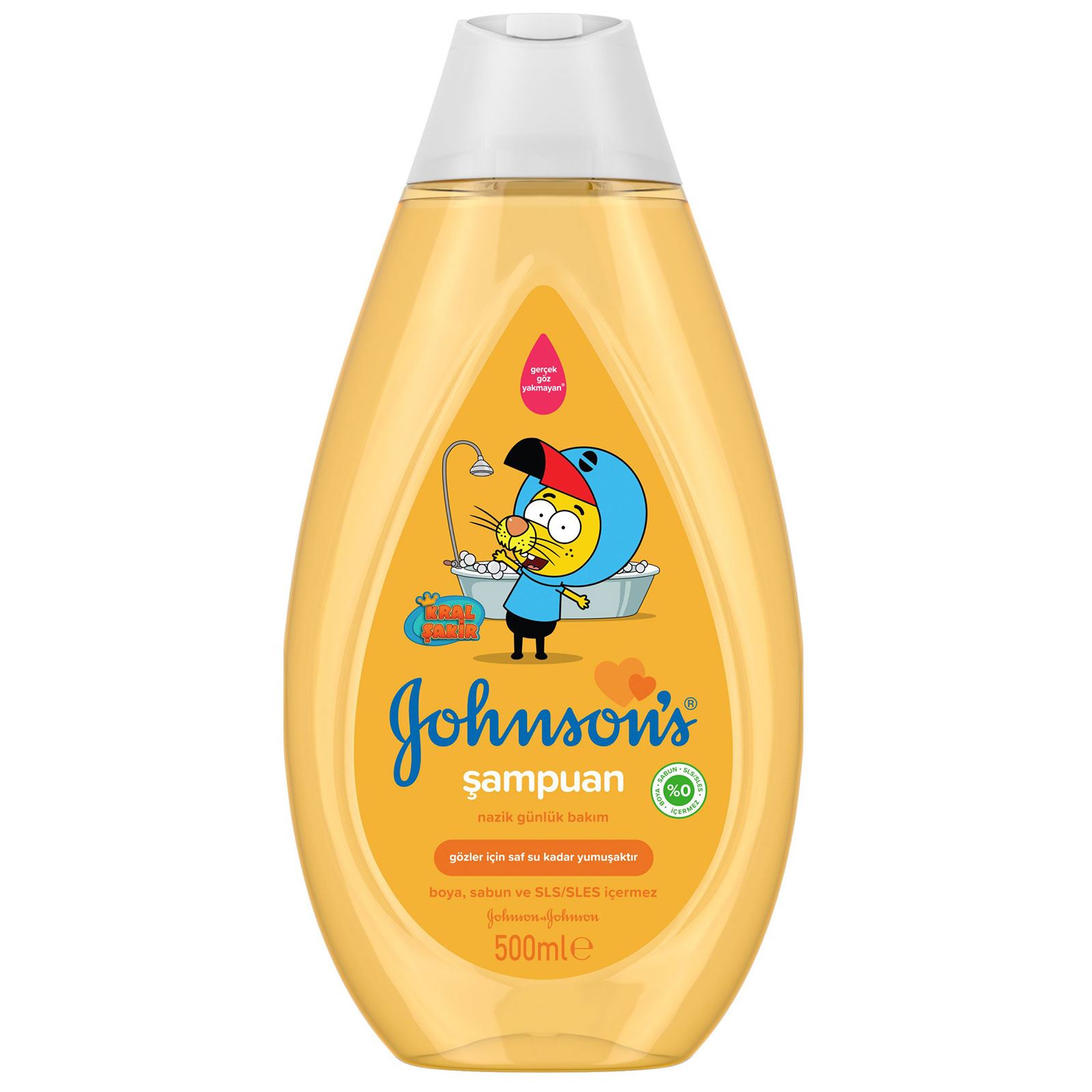 Johnson's Baby Kral Şakir Bebek Şampuanı 500 ml