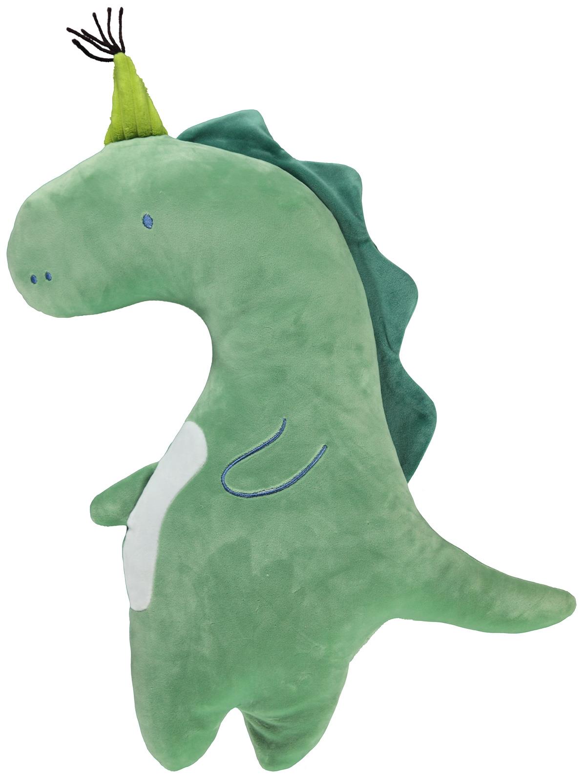 Halley Sevimli Dinozor Yastık 45 cm Yeşil