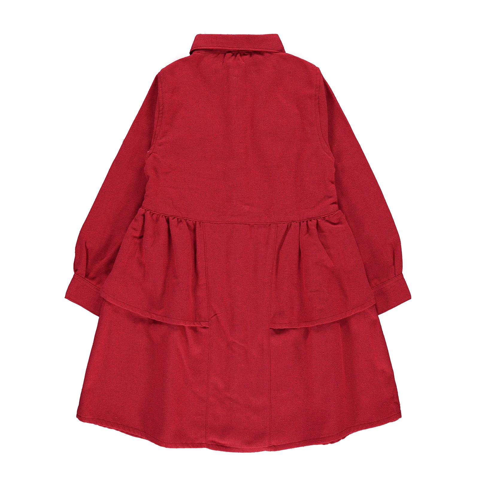 Civil Girls Kız Çocuk Elbise 10-13 Yaş Kırmızı