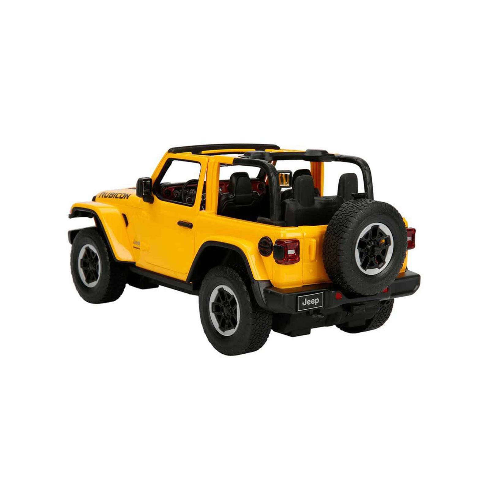 Rastar 1:14 Jeep Wrangler Rubicon Uzaktan Kumandalı Araba Sarı