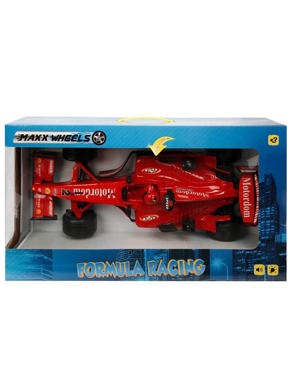 Sunman 1:9 Formula Friction Yarış Arabası 42 cm Kırmızı