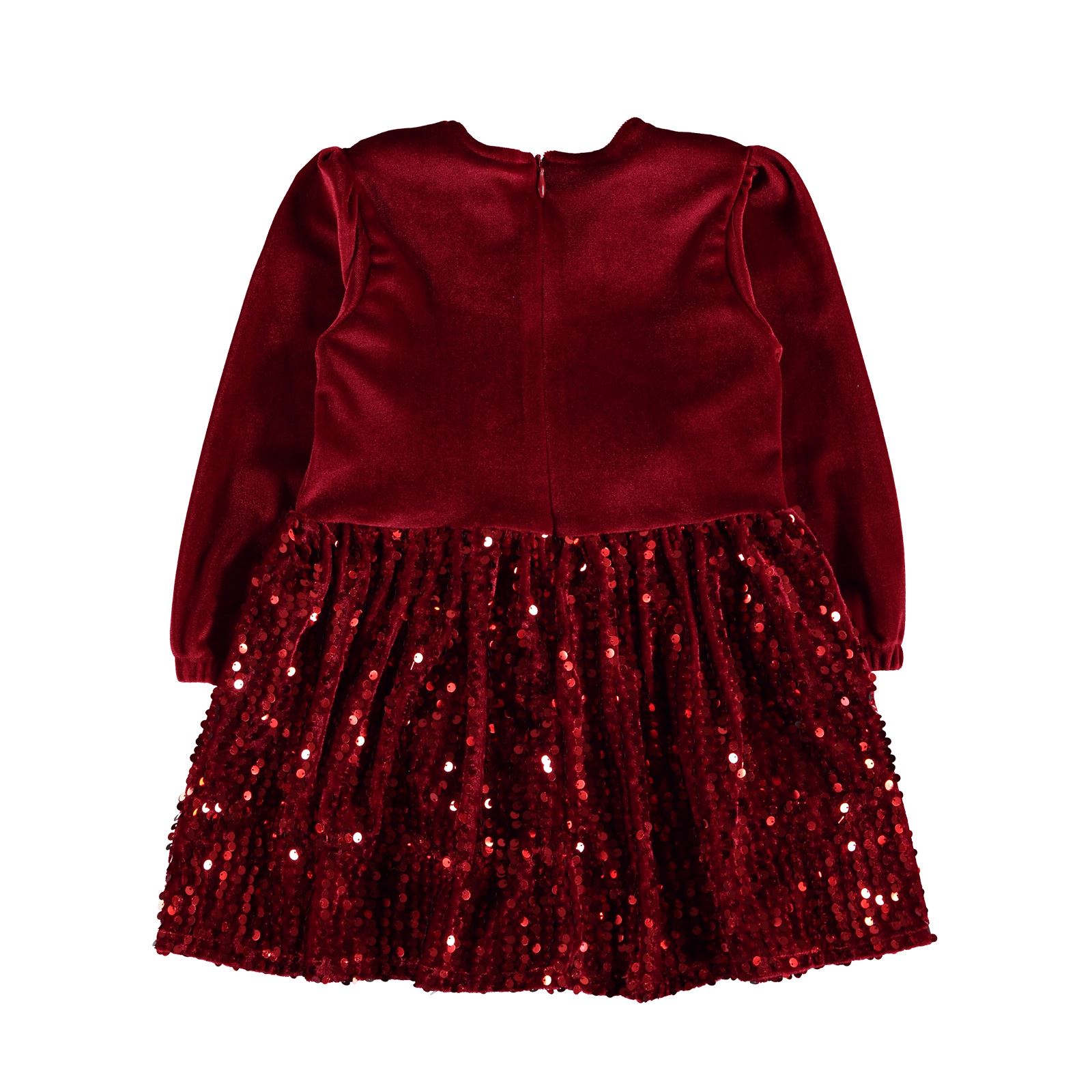 Civil Girls Kız Çocuk Bandanalı Elbise 2-5 Yaş Kırmızı
