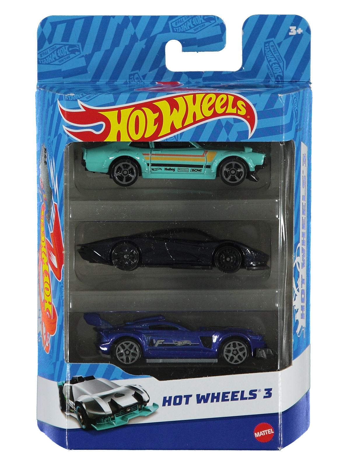 Hot Wheels 3'lü Araba Seti 3+ Yaş Siyah