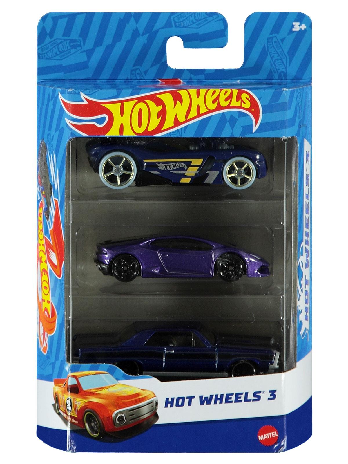 Hot Wheels 3'lü Araba Seti 3+ Yaş Renkli
