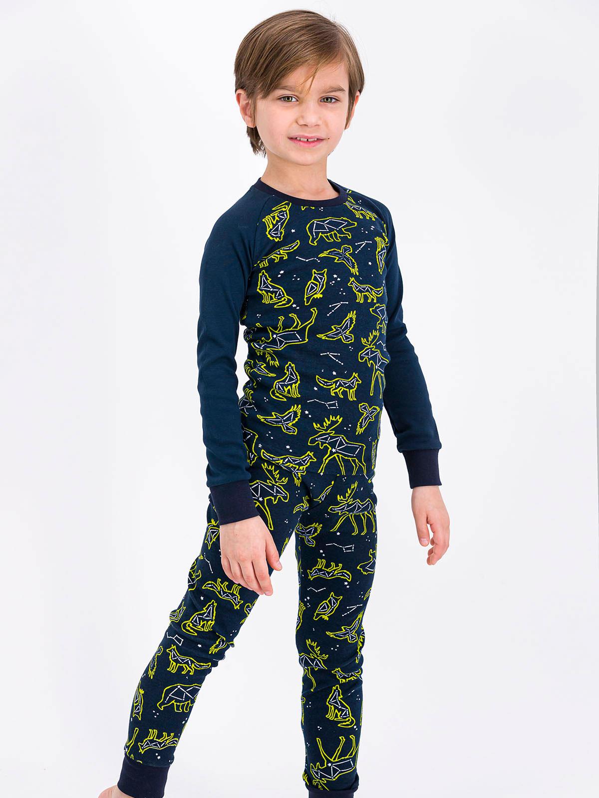 Roly Poly Erkek Çocuk Pijama Takımı 2-7 Yaş Lacivert