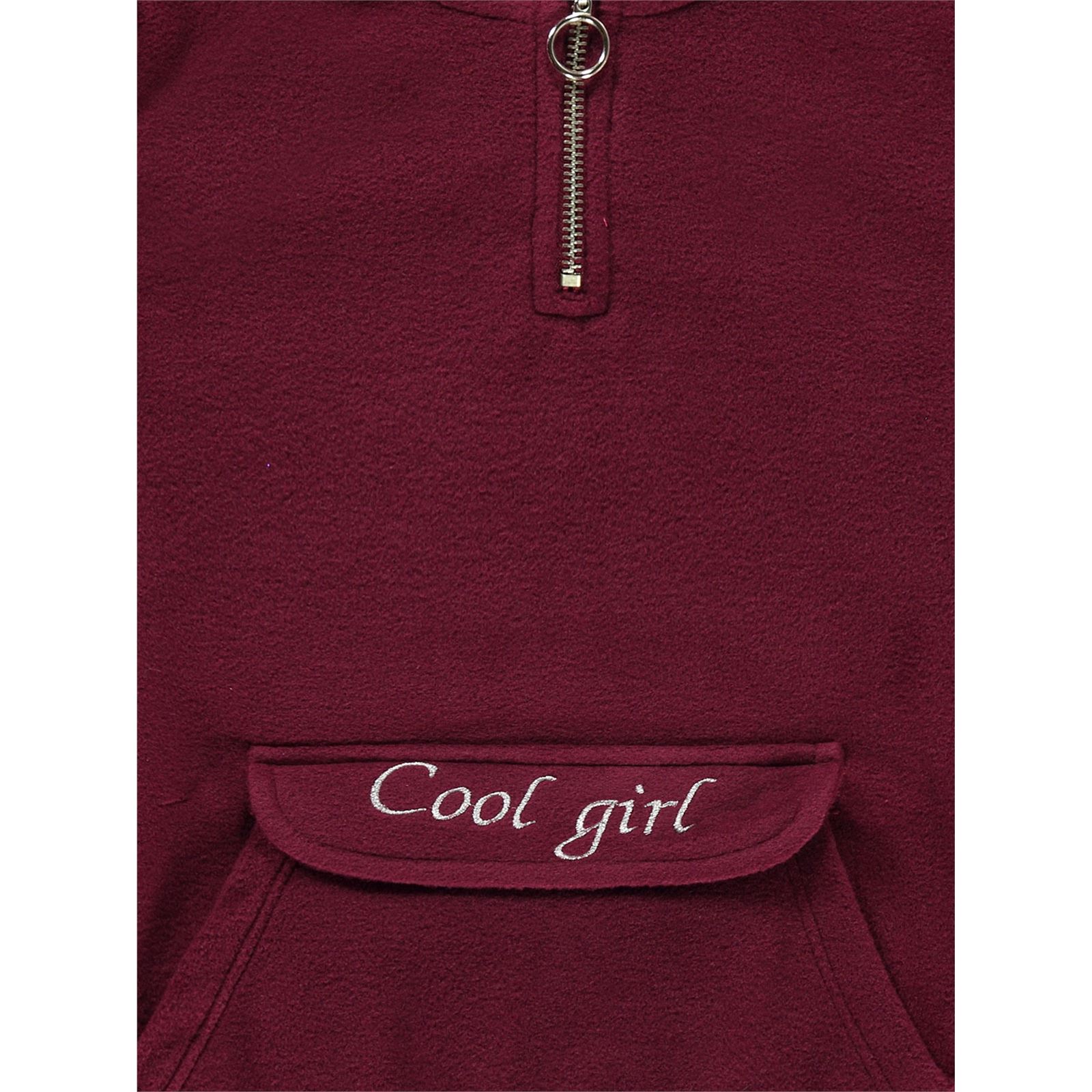 Civil Girls Kız Çocuk Sweatshirt 6-9 Yaş Mürdüm