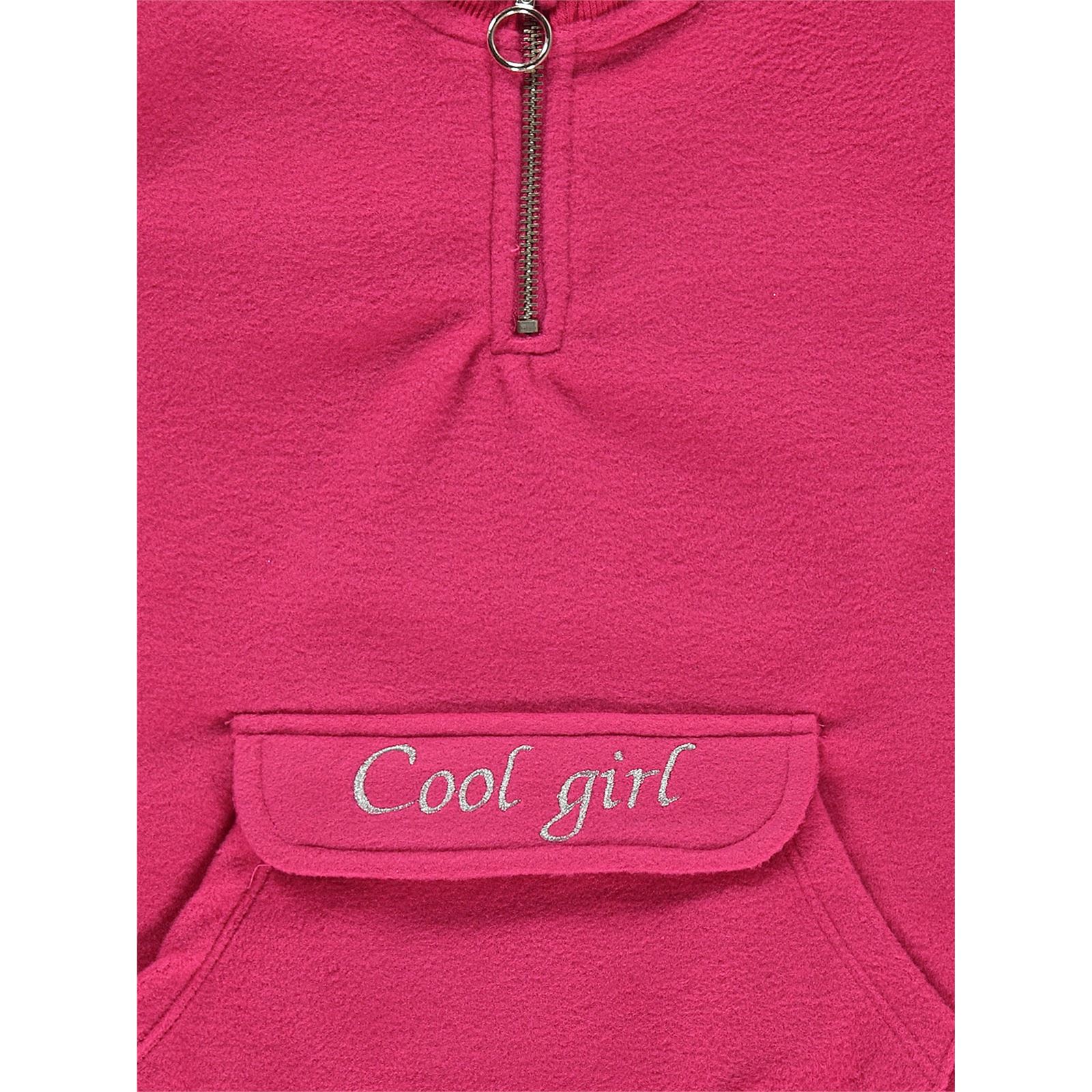 Civil Girls Kız Çocuk Sweatshirt 6-9 Yaş Fuşya
