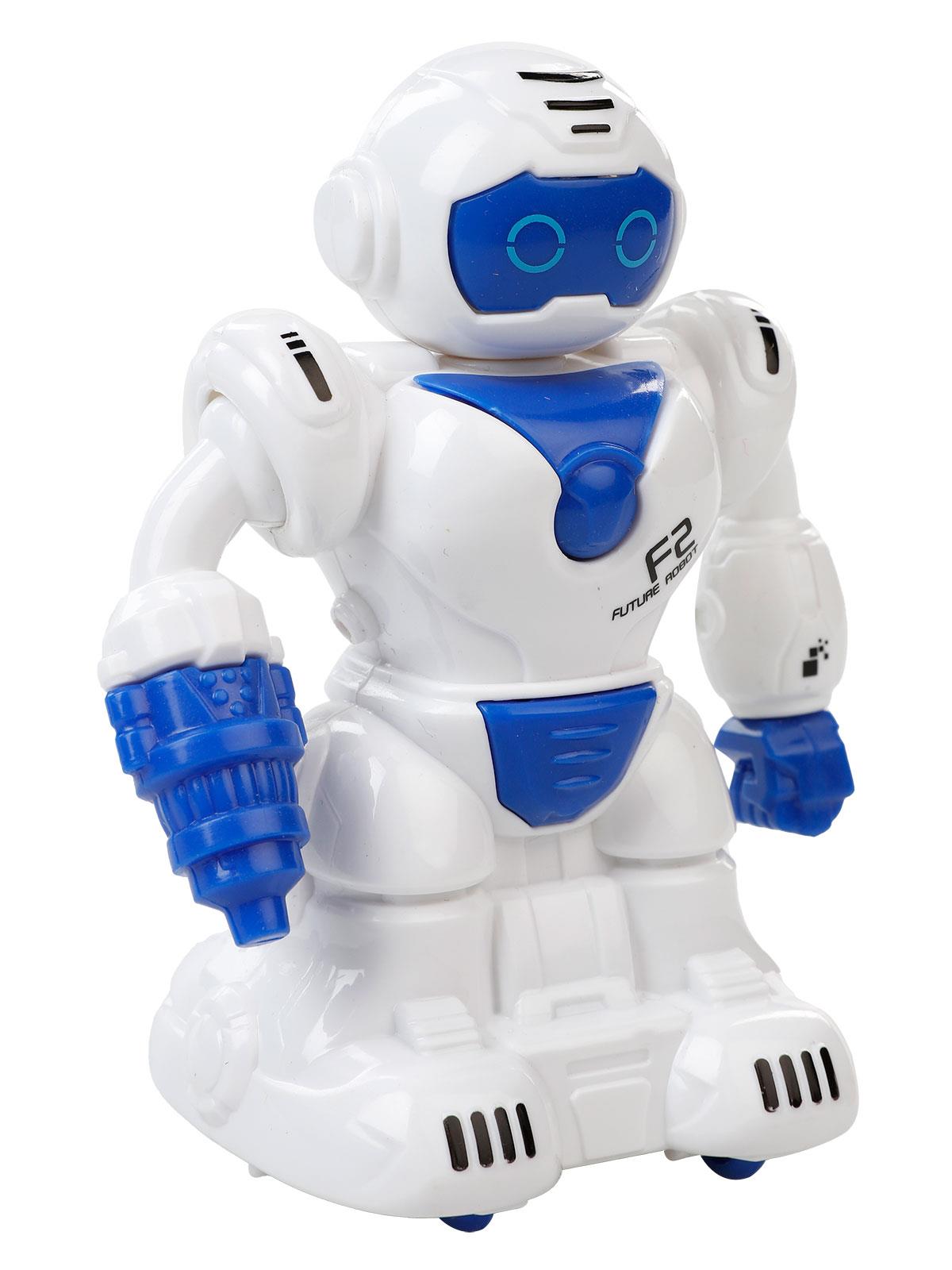 Can Oyuncak Sürtmeli Kırılmaz Robot Mavi