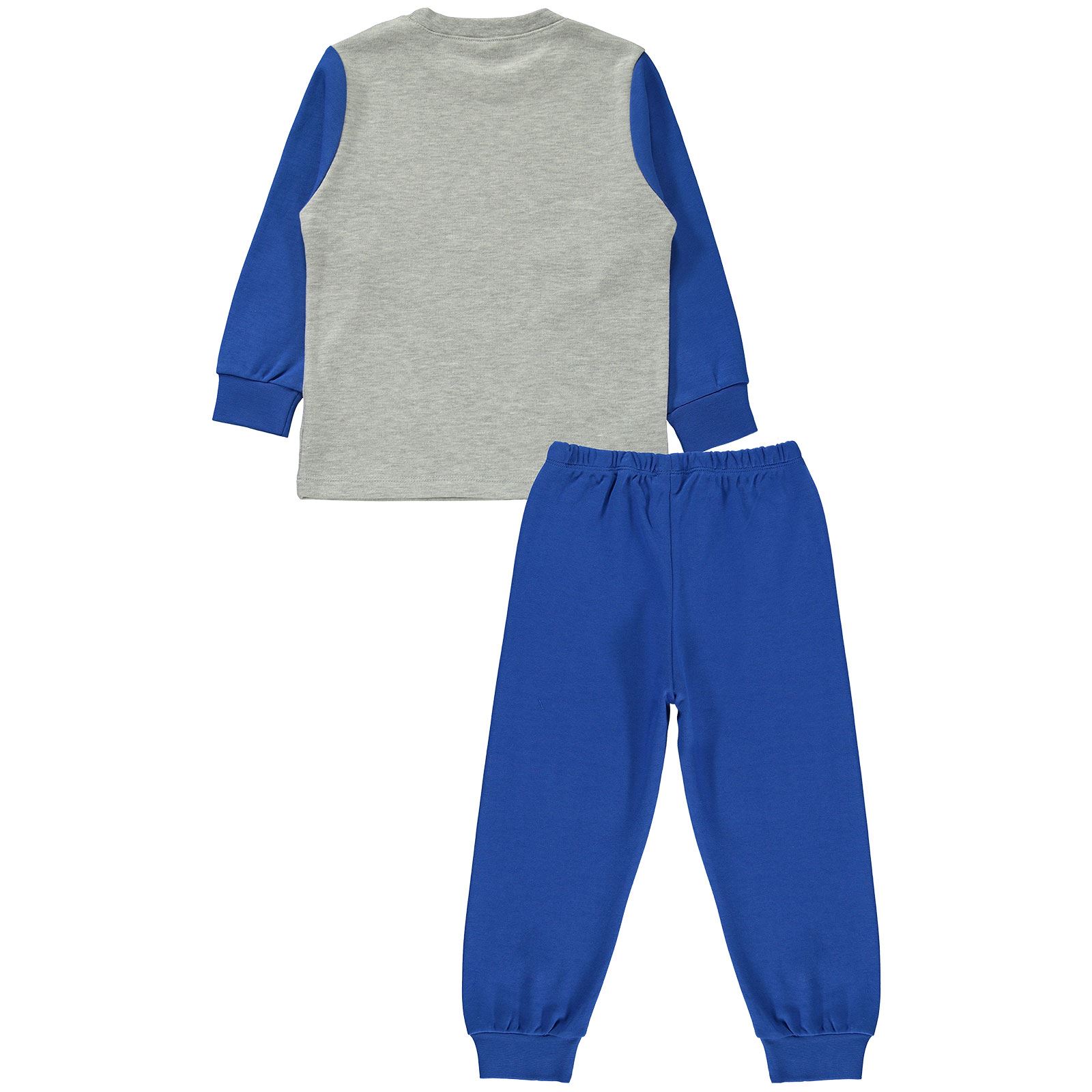 Civil Boys Erkek Çocuk Pijama Takımı 2-5 Yaş Gri