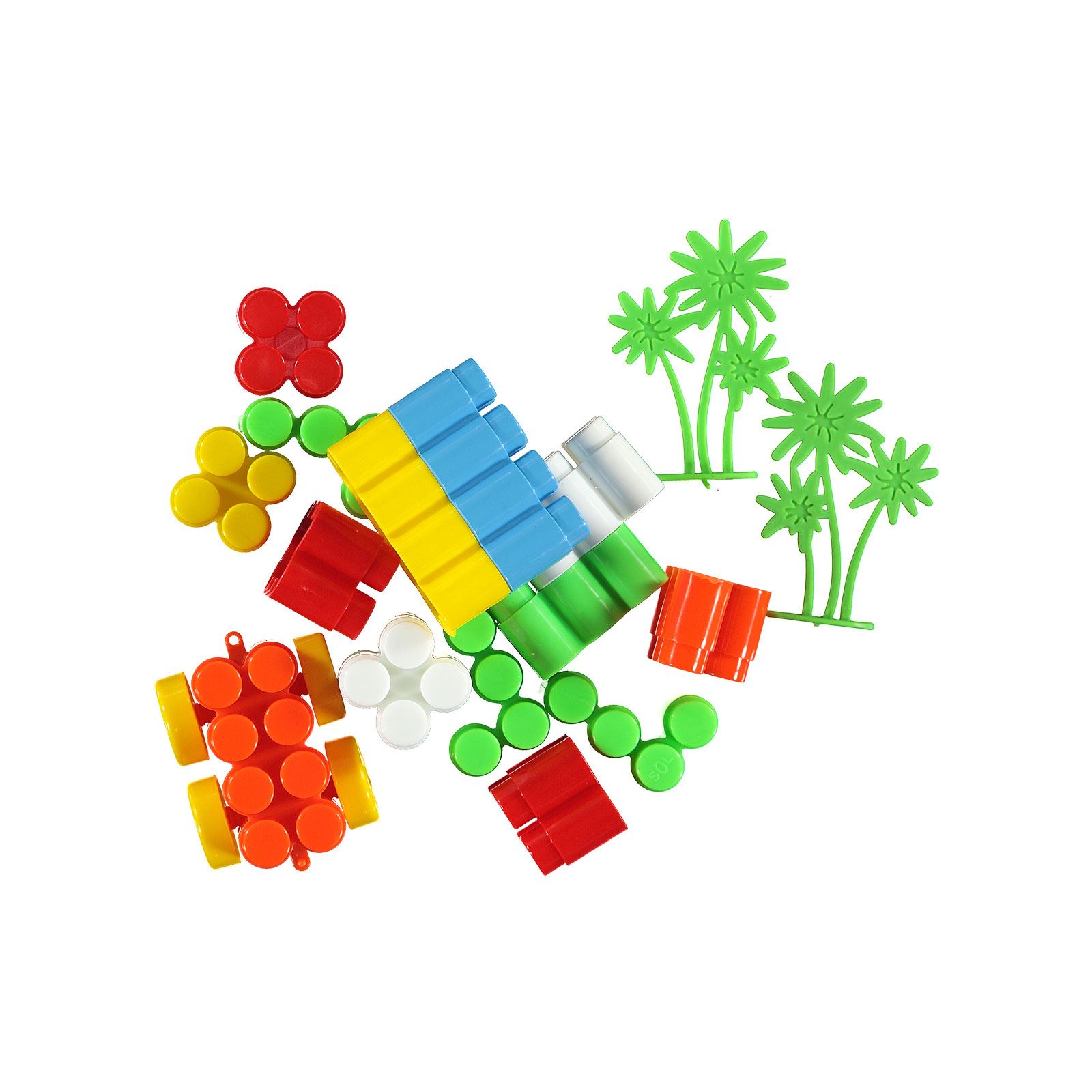 Can Oyuncak Çantalı Sihirli Bloklar 108 Parça