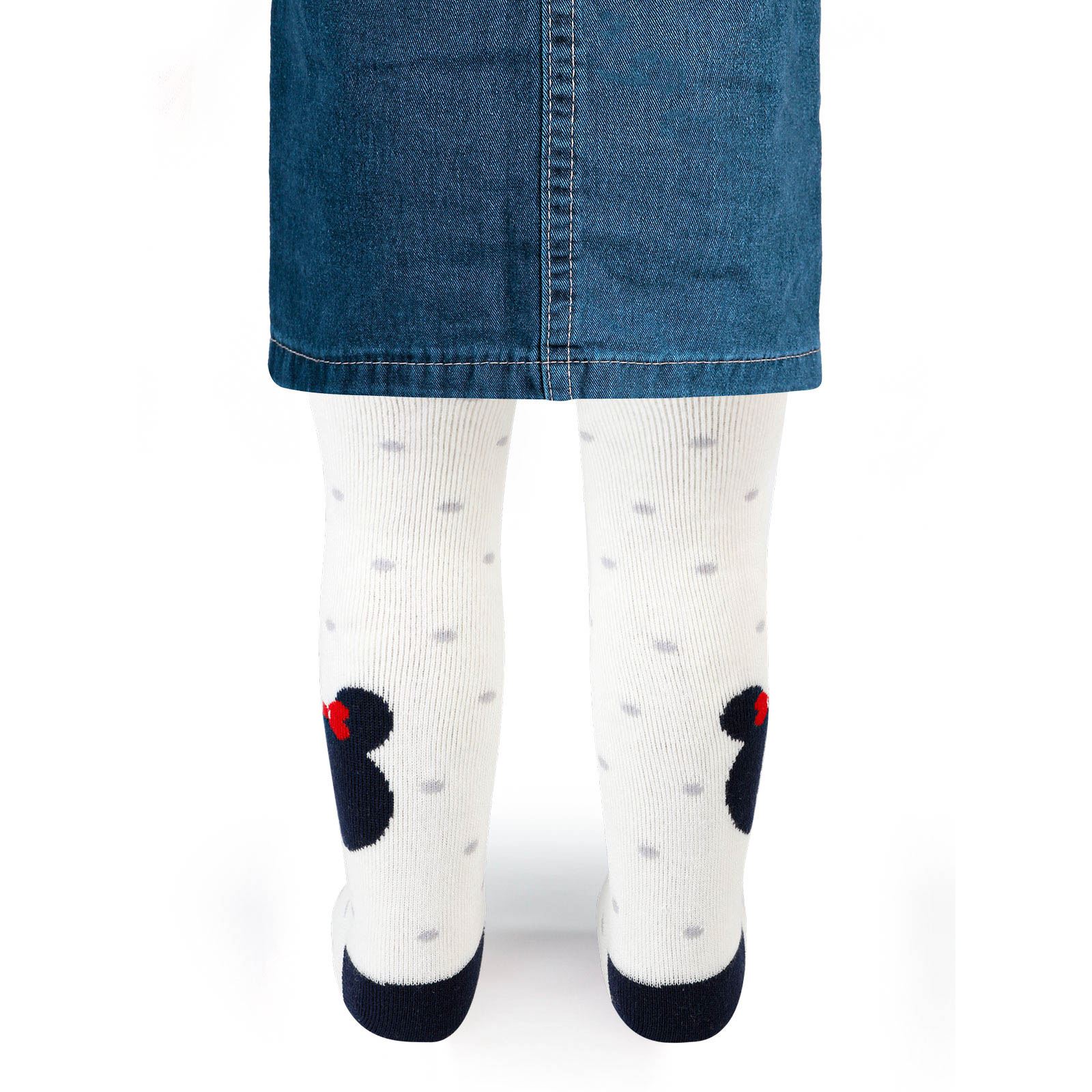 Civil Baby Kız Bebek Havlu Külotlu Çorap 0-24 Ay Ekru